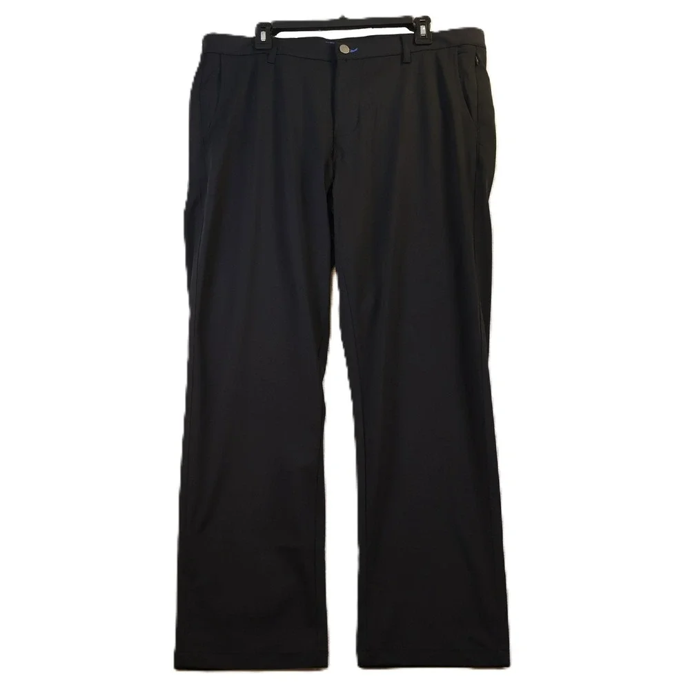 Twillory Mens 38x32 Performance Pants Black Technical Fabric Tailored TSS20PCP